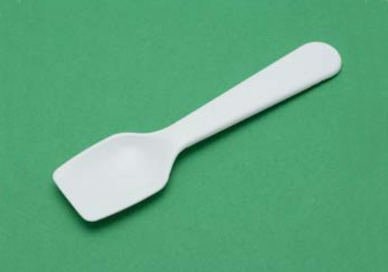 Biodegradable ice cream spoon. Code: PGM01