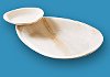 Biodegradable palm leaf plates
